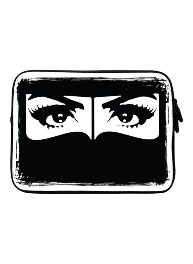 Stylizedd Premium Designer Sleeve With Strap For 15-Inch Laptop Naqabi Eyes - Image 1