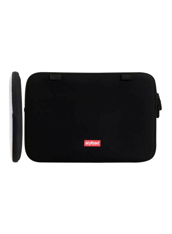 ستايلايزد حافظة بتصميم مزيَّن بطبعة مزوَّدة بحزام لأجهزة اللابتوب مقاس 12 بوصة نجم عربي - Image 2