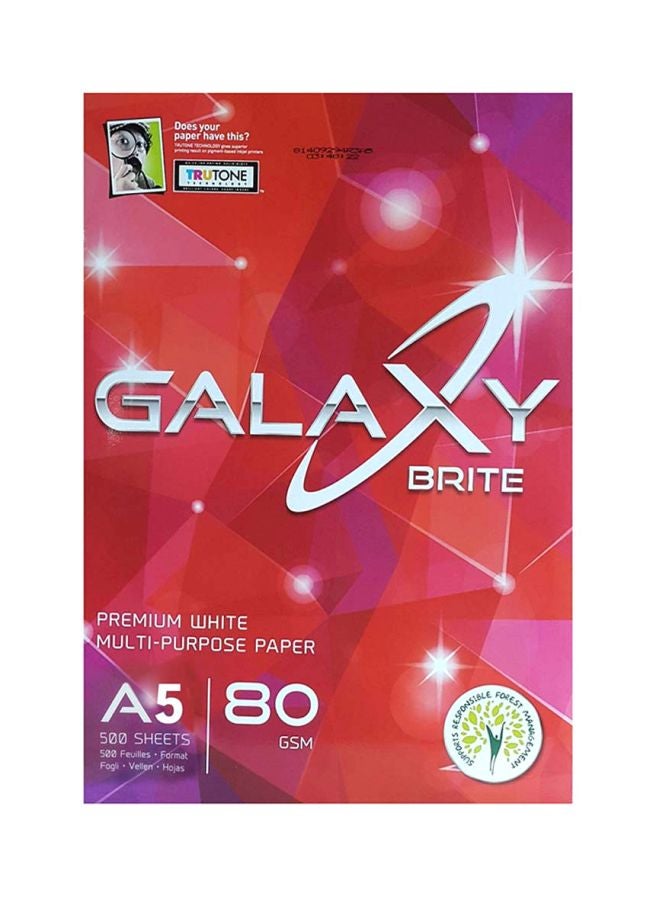 Galaxy - 500-Sheet A5 Photo Copy Paper - Image 1