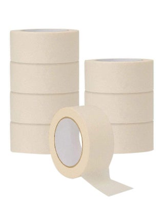 Pack Of 8 Masking Tape (2 inch x 20 yard) Ivory - v1602947640/N41059493A_1