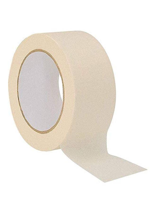Generic Pack Of 8 Masking Tape (2 inch x 20 yard) Ivory  - Image 2