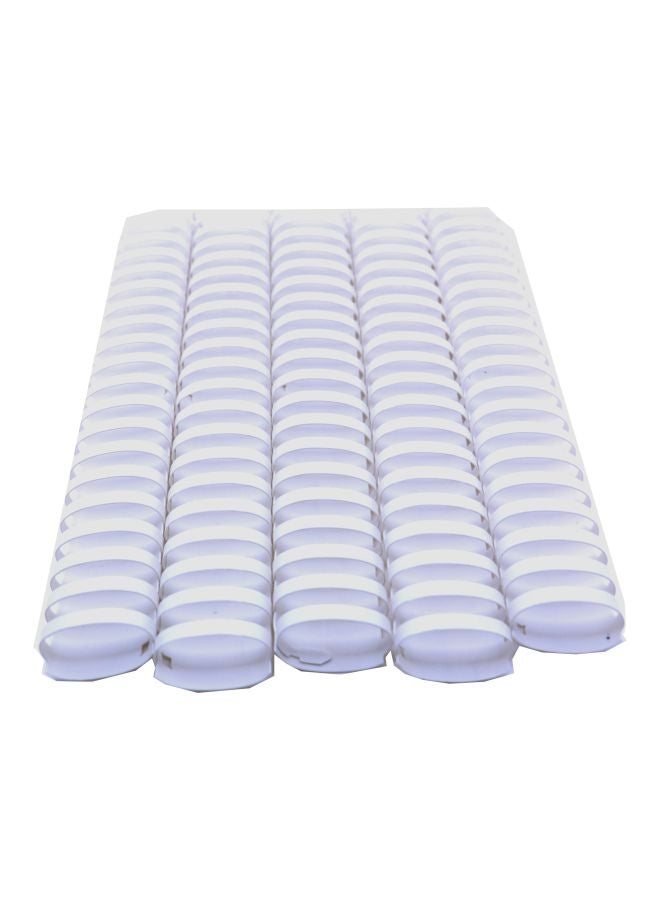 Delight Pack Of 50 Binding Combs White 
