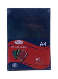 Deluxe 100-Piece A4 Binding Sheet Card Clear  - Image 1