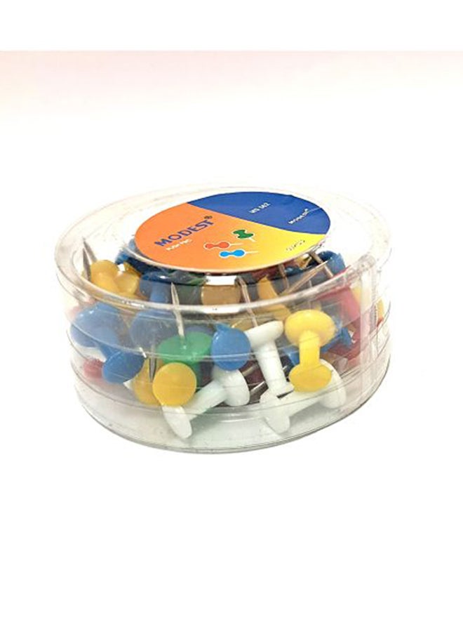 MODEST 50-Piece Push Pins Multicolour - Image 2