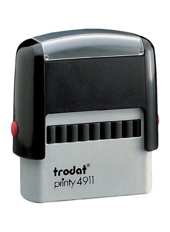 ترودات ختم برينتي 4911 ذاتي التحبير. أسود/ أبيض
