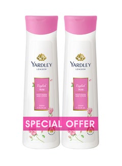 Yardley Pack Of 2 Body Lotion English Rose 200ml 