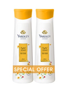 Yardley Pack Of 2 Body Lotion English Blossom 200ml 
