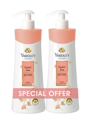 Pack Of 2 Body Lotion English Musk 800ml - v1602948389/N41218628A_1