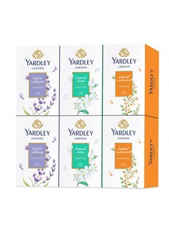 Pack Of 6 Soap Imperial Jasmine, Imperial Sandalwood And English Lavender 600grams - v1602948397/N41218659A_1