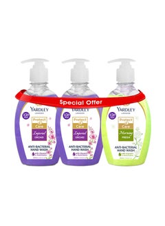 Pack Of 3 Antibacterial Handwash With Imperial Orchid And Morning Fresh 750ml - v1602948402/N41218689A_1