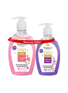 Pack Of 2 Antibacterial Handwash London Rose With Imperial Orchid 750ml - v1602948404/N41218698A_1