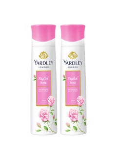 Yardley Pack Of 2 English Rose Body Spray 150ml 