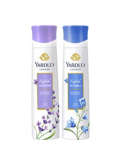 Yardley English Lavender Gift Set (English Lavender 150ml, English Bluebell 150ml) 