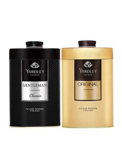 Yardley Gentlemen Classic Twin Body Spray  Gift Set (Gentlemen Classic 250gm, Original 250gm) 