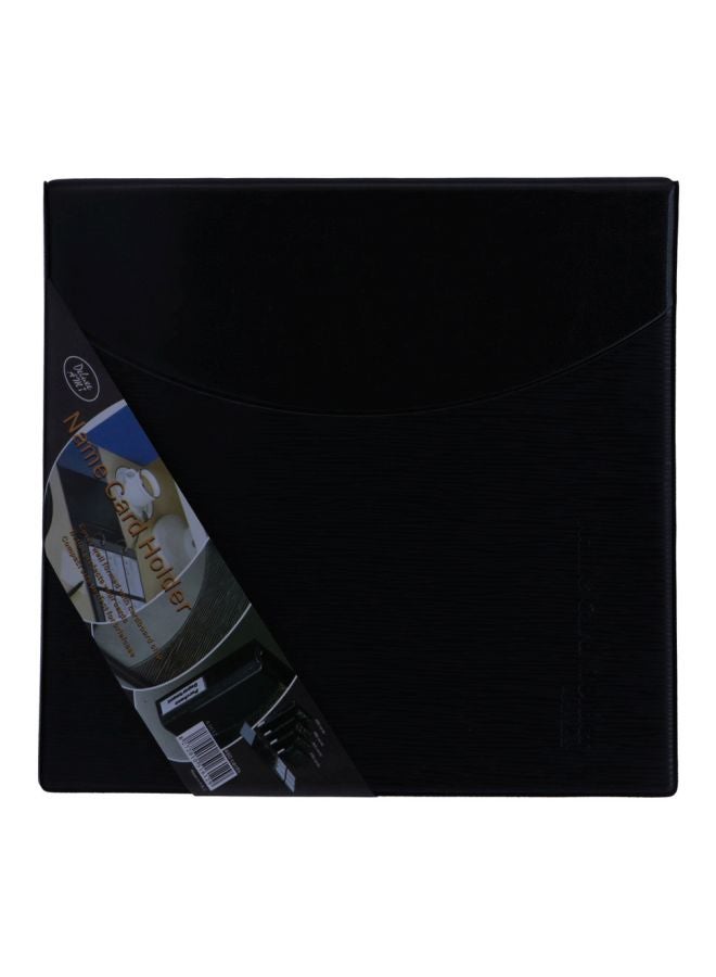 Deluxe Name Card Holders Black - Image 1