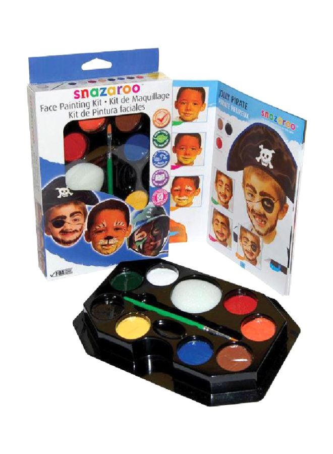 سنازارو مجموعة طلاء الوجه والجسم جولي بايريت مكونة من 20 قطعة متعدد الألوان