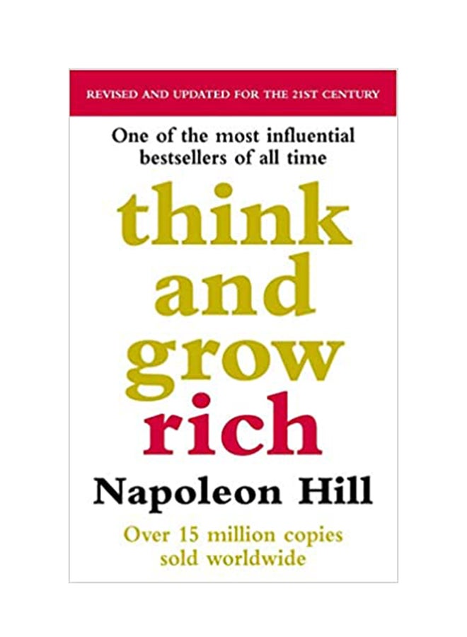 Think And Grow Rich By Napoleon Hill, 2004 Paperback English by Napoleon Hill - 1st October 2004  - Image 1