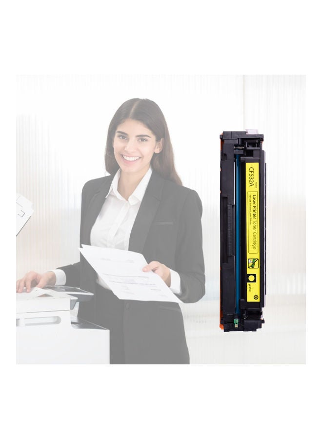 أيبيسي خرطوشة حبر بديلة لطابعات إتش بي كولور ليزر جت برو طراز M154a/MFP M180n/M181fw أصفر  - Image 4