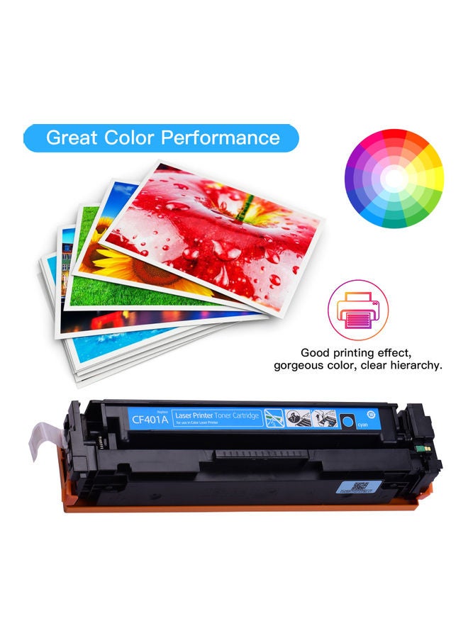 Aibecy Replacement  Toner Cartridge For HP Color LaserJet Pro M252/MFP M277 Series Cyan - Image 2