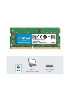 crucial DDR4-2666 SODIMM RAM Memory For Mac Multicolour  - Image 2