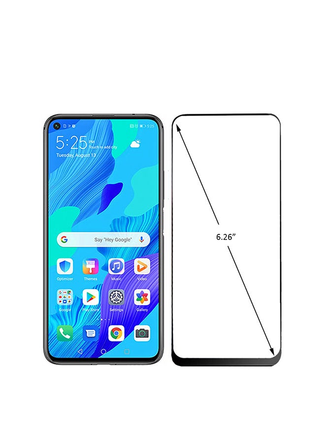 دبليو تيك لاصقة حماية للشاشة مرنة غير لامعة مصنوعة بتقنية النانو لهاتف هواوي نوفا  5T شفاف - Image 2