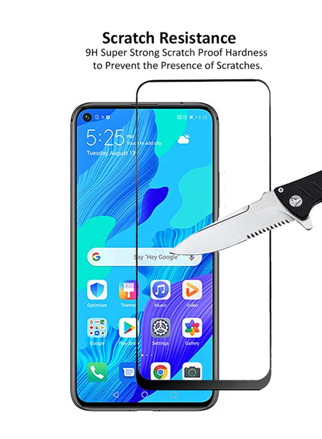 دبليو تيك لاصقة حماية للشاشة مرنة غير لامعة مصنوعة بتقنية النانو لهاتف هواوي نوفا  5T شفاف - Image 4