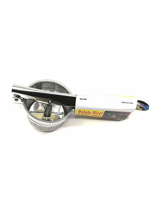Potato Ricer And Fruit Masher Silver 27cm - Image 3