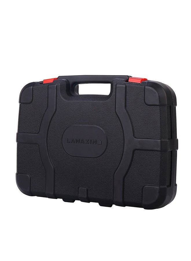 LAWAZIM - 79-Piece Heavy Duty Tool Set Black/Red - Image 1