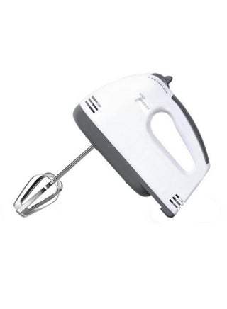 7 Speeds Electric Egg Beater Hand Blender Mixer Grinder White/Silver 13x18x7cm - v1603025512/N40211200A_1