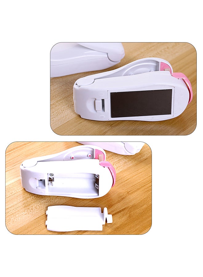 أداة إغلاق الأكياس المحمولة باليد وردي 10.0x5.5x5.0سم - Image 3