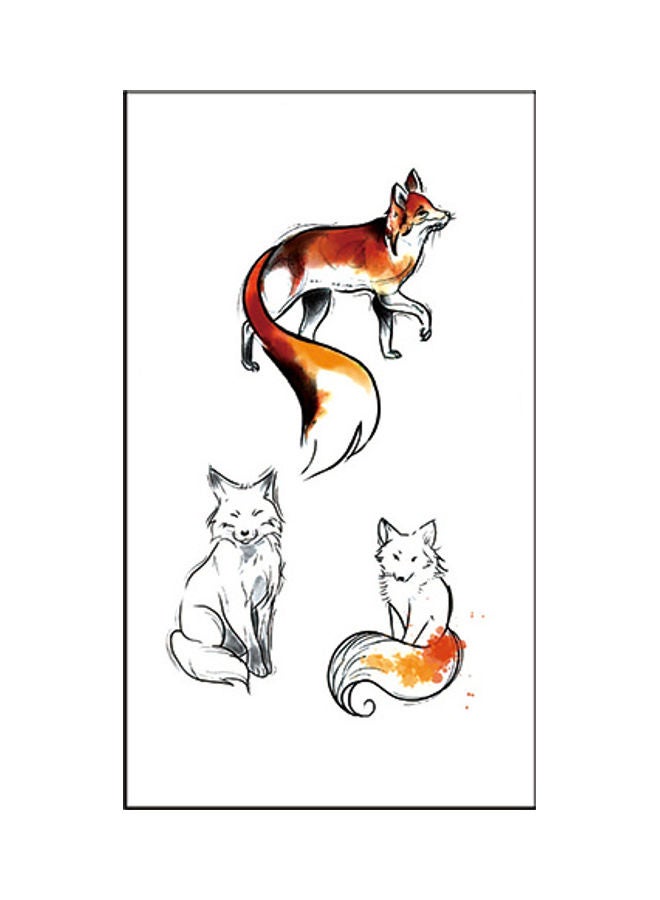 Waterproof Fashionable Temporary Tattoo Sticker Multicolour - Image 1