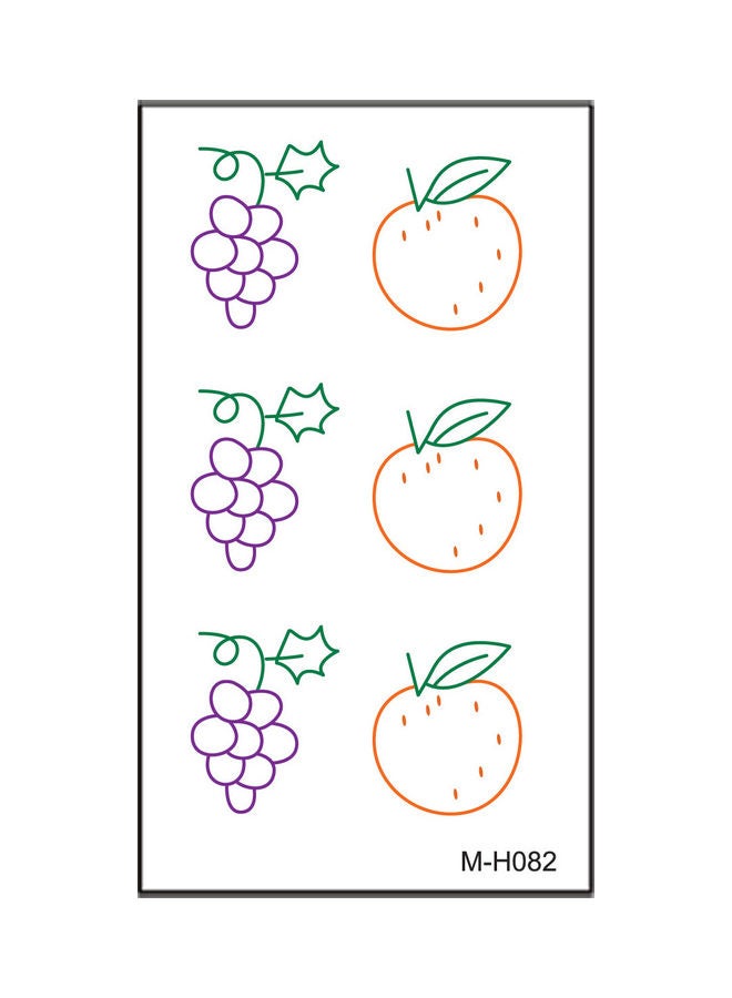 ملصق تاتو مؤقت عصري مقاوم للماء متعدد الألوان - Image 1