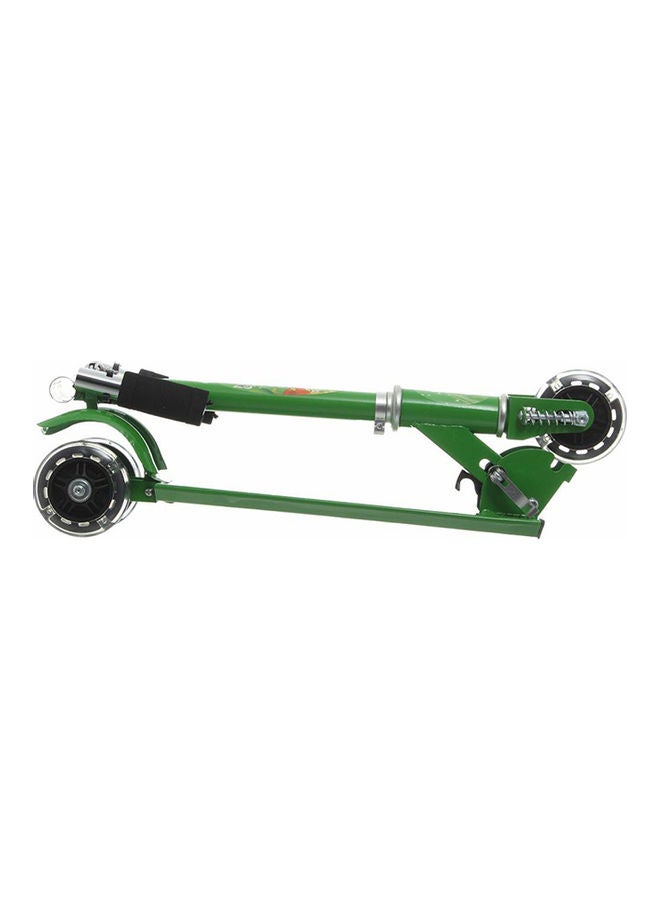 Generic 2-Wheel Foldable Scooter Green 