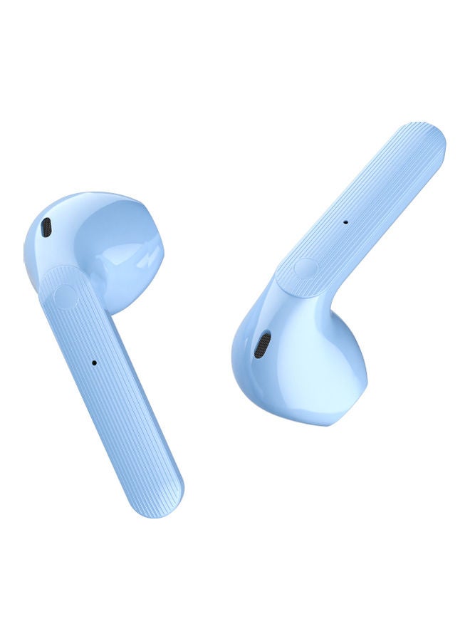 XLT HIFI Stereo Bluetooth Earphone Blue - Image 1