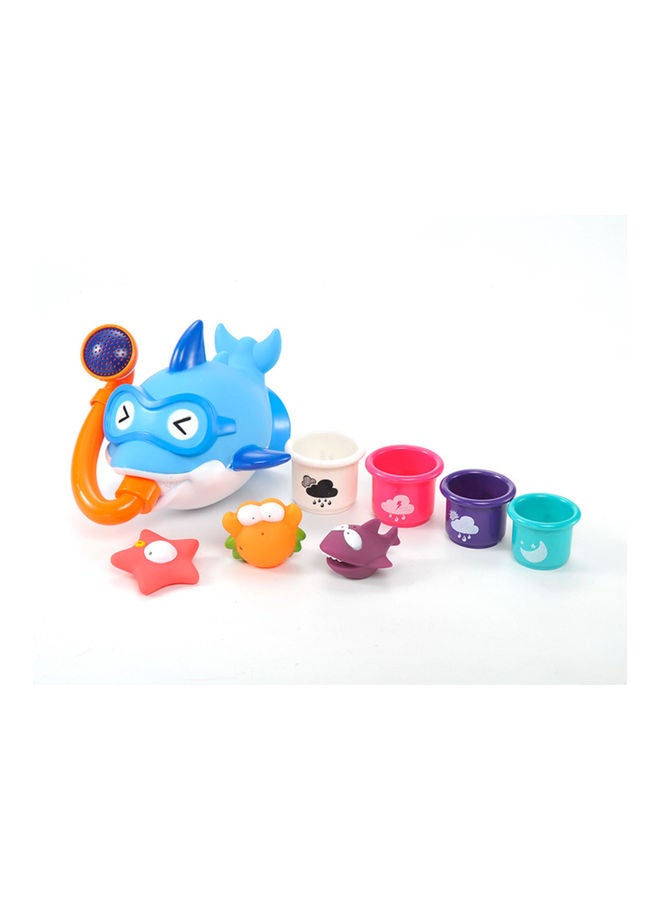 Beauenty 8-Piece Marine Animals Bath Toy Set YPQ4077 - Image 1
