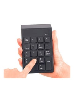 Generic 18 Keys 2.4G Wireless Numeric Keypad Black  - Image 3
