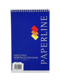 12-Piece Top Spiral Shorthand Notebook Bundle White
