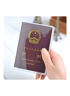Generic Plastic Passport Holder Clear  - Image 3