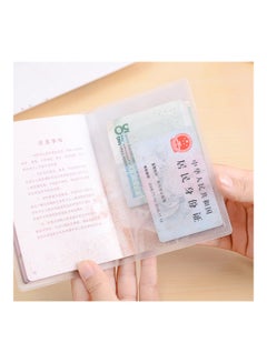 Generic Plastic Passport Holder Clear  - Image 5
