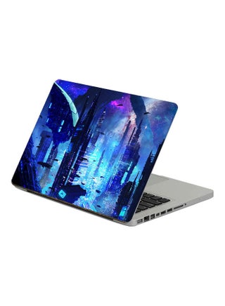 City FuturismPrinted Laptop Sticker Multicolor - v1603030725/N41257160A_1