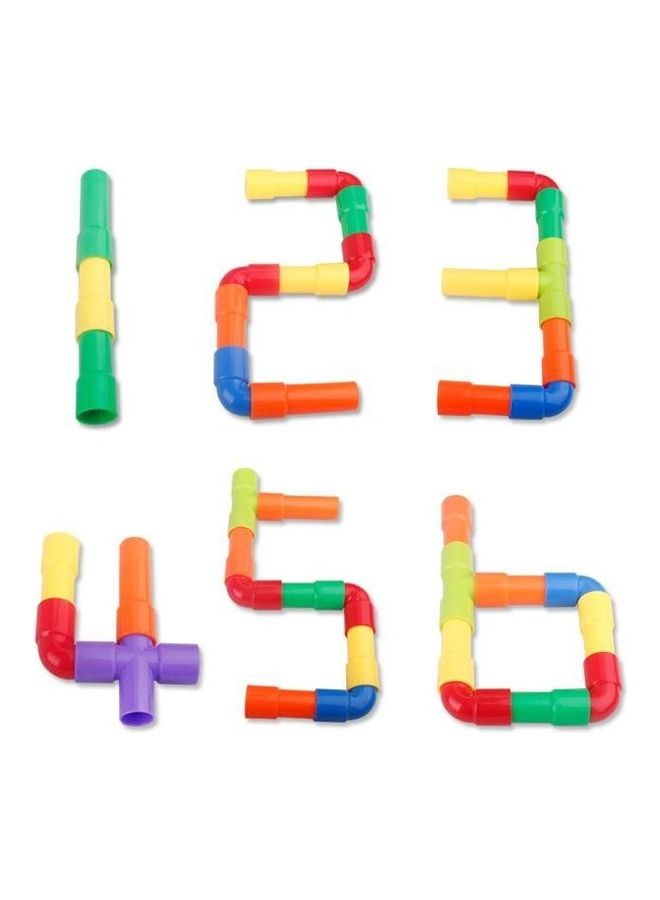 8112 Plastic Pipe Blocks Building Playset 4+ Years - Image 2