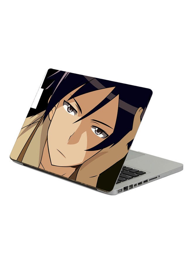 Guy DarkPrinted Laptop Sticker Multicolor