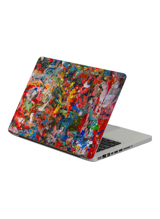 ملصق لابتوب بطبعة سطح فني متعدد الألوان