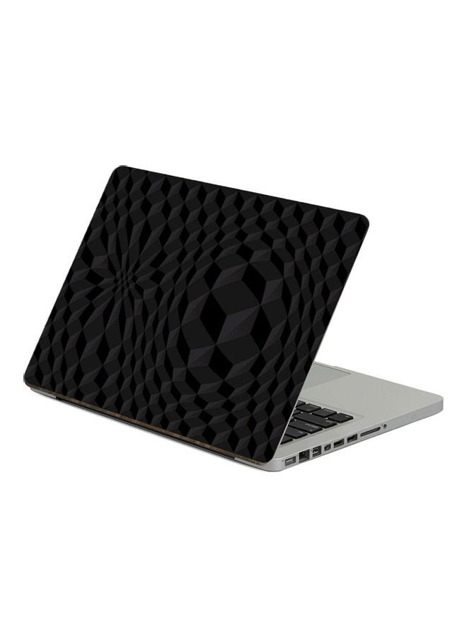 Generic Cubes VolumePrinted Laptop Sticker Multicolor 