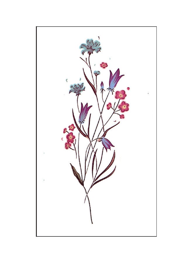 Waterproof Fashionable Temporary Tattoo Sticker Multicolour - Image 1