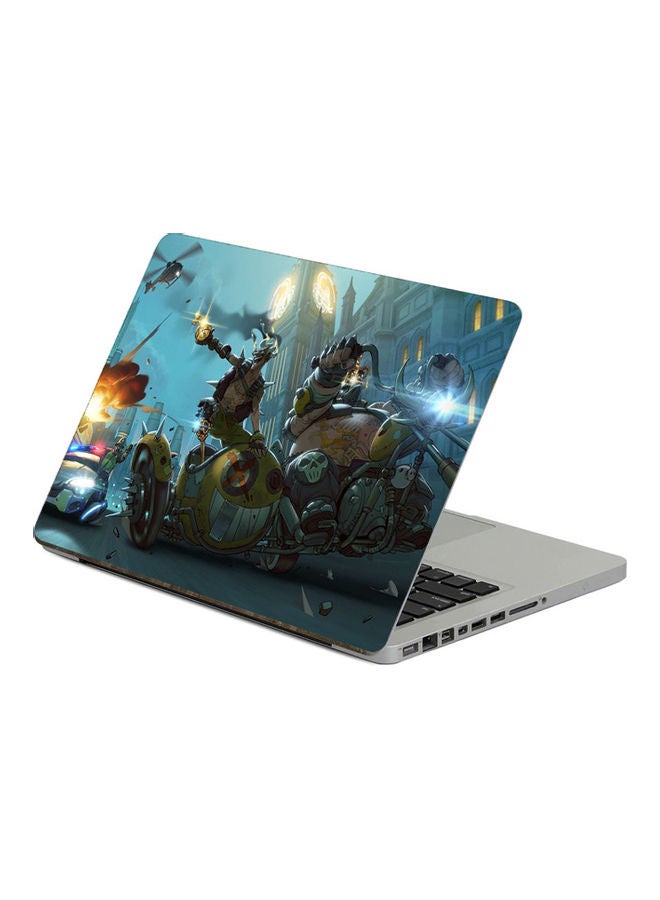 Generic Overwatch JunkratPrinted Laptop Sticker Multicolor 