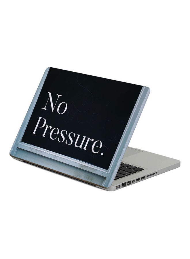 Words InscriptionPrinted Laptop Sticker Multicolor