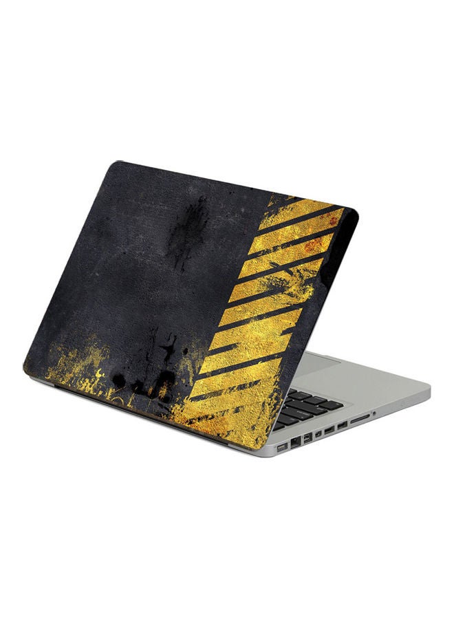 Grunge MarkingPrinted Laptop Sticker Multicolor