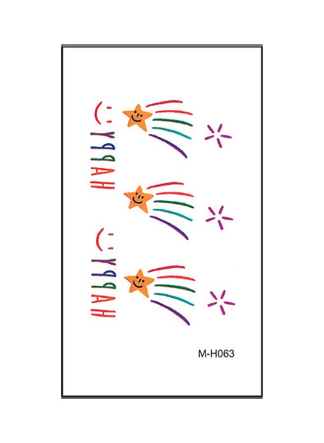 ملصق تاتو مؤقت عصري مقاوم للماء متعدد الألوان - Image 1