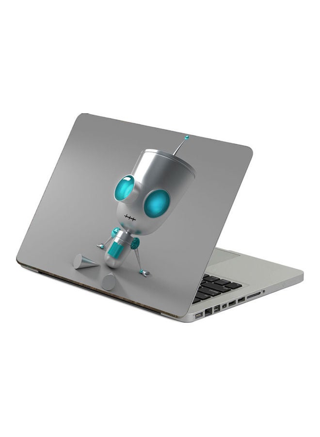 Generic Robot EyesPrinted Laptop Sticker 13.3 Inch Multicolor Multicolor 